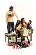 USA Blankets and Sweaters - print ad and website